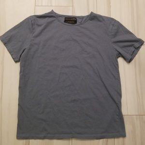 Zara slate blue t-shirt